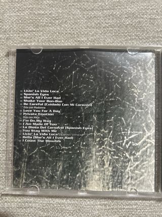 CD Ricky Martin Livin' La Vida Loca