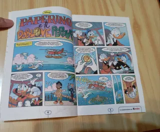 Fumetto Paperino e il doblone perduto