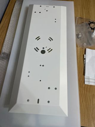 Plafoniera Vetro Murano Oro Bianco