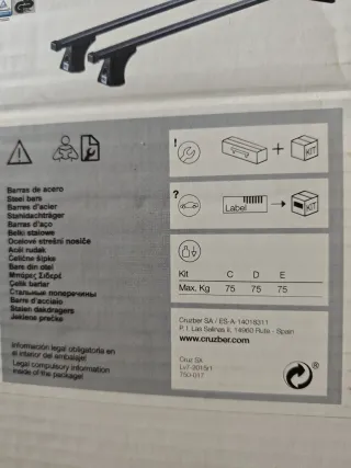 Barras Baca Cruz SX Opel Corsa