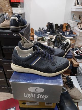 Zapatillas Deportivas Grisport Azul/Gris Talla 40