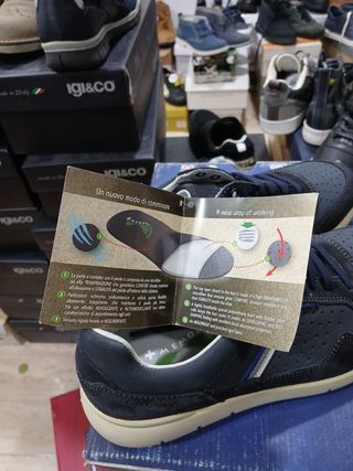 Zapatillas Deportivas Grisport Azul/Gris Talla 40