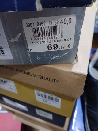 Zapatillas Deportivas Grisport Azul/Gris Talla 40