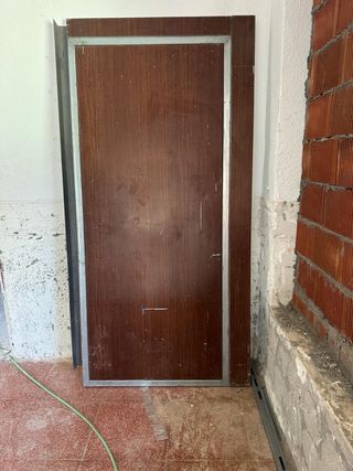 Puerta de seguridad anti okupas
