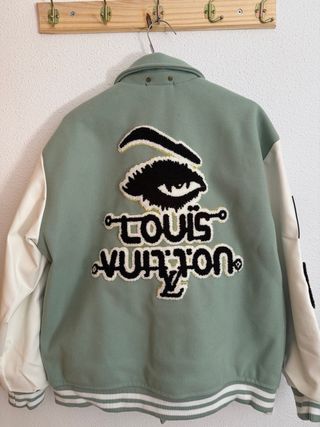 Chaqueta Louis Vuitton Verde y Blanca