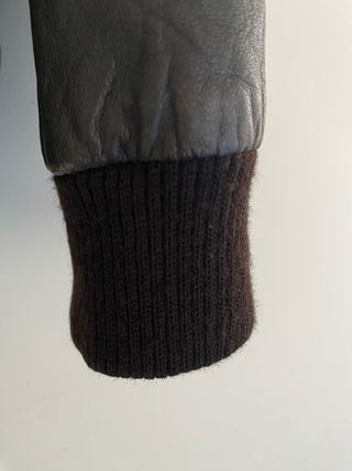 Cazadora de cuero Zara