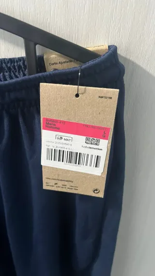 Pantalón entrenamiento Nike Azul Talla L