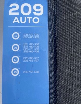 Cadenas de nieve 209 AUTO