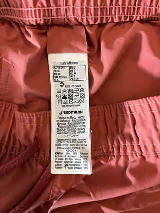 Bañador niña Decathlon rosa