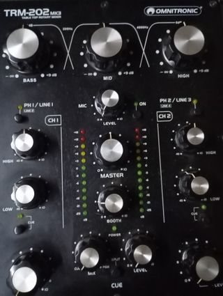 Omnitronic TRM-202 MK3 Mesa Rotatoria