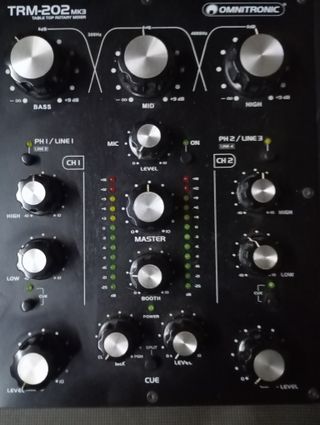 Omnitronic TRM-202 MK3 Mesa Rotatoria