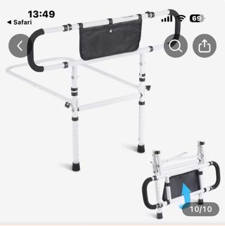 Barandilla de seguridad para cama