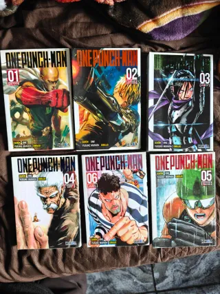 1 al 6 Manga "One Punch-Man"