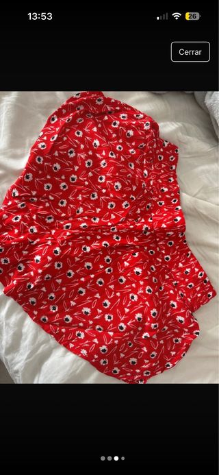 Pantalón corto estampado floral