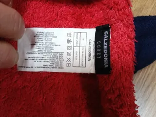 Borsa mare Calzedonia blu e rossa double face