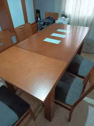 Mueble de salón, Mesa de comedor y 6 sillas