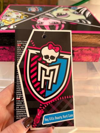 Caja Maquillaje Infantil Monster High