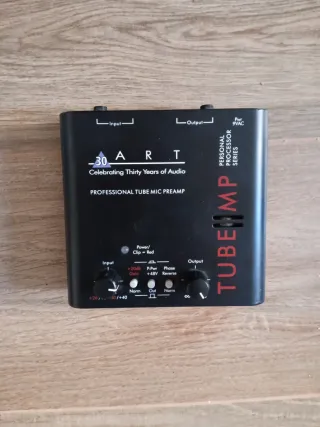 ART Tubeamp Preamp Micrófono Profesional