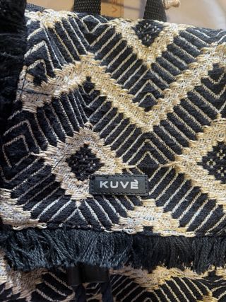 Zainetto Kuvé Beige e Nero Nuovo