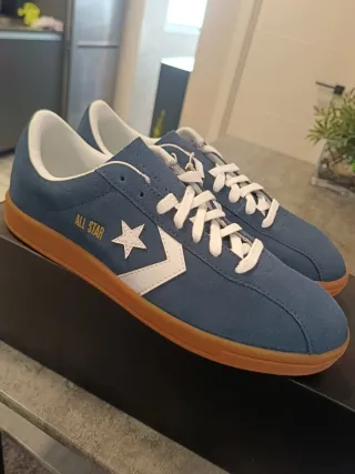 Converse All Star Azul Goma Marrón