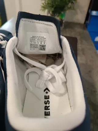 Converse All Star Azul Goma Marrón