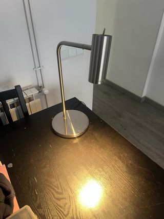 Lámpara Escritorio IKEA Inox Regulable