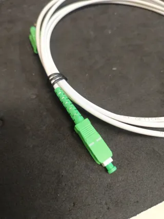 Latiguillo Fibra Óptica Blanco