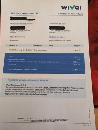 TV Samsung NeoQLED 8K 65 (Averiado).