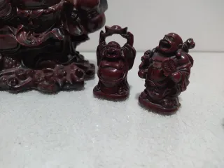 Lote 7 Budas Barnizados Cinabrio