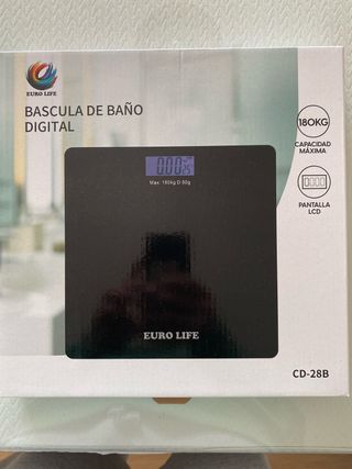 Báscula de Baño Digital Euro Life