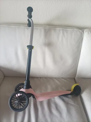 Bici sin pedales Decathlon y patinete niños