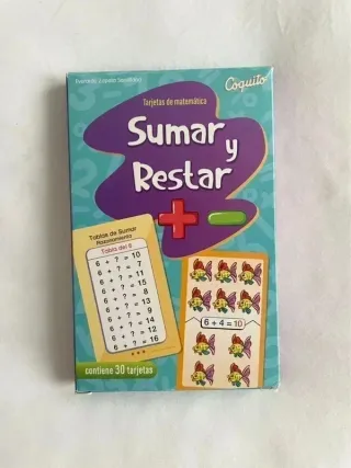 Coquito Sumar y Restar - Carte matematiche