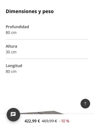 Mesa Centro Acacia MAISONS DU MONDE