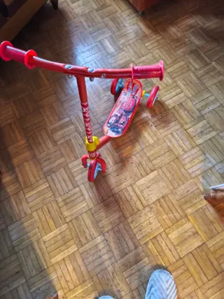 Lote Patinete y 2 Mochilas (Sonic y Paw Patrol)