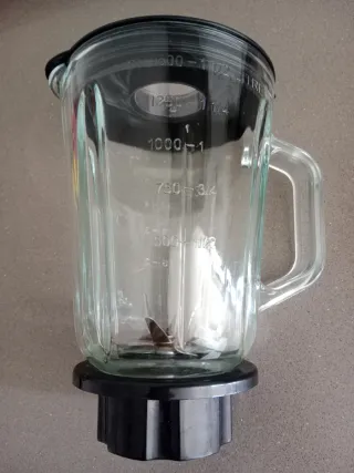 Jarra de cristal para licuadora nueva sin etiqueta