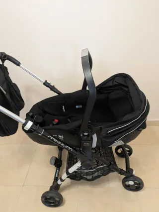 Carro Jane + sistema Isofix Matrix para el coche