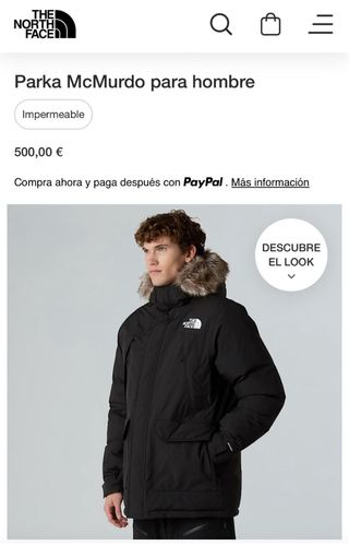 Chaqueta The North Face McMurdo Verde