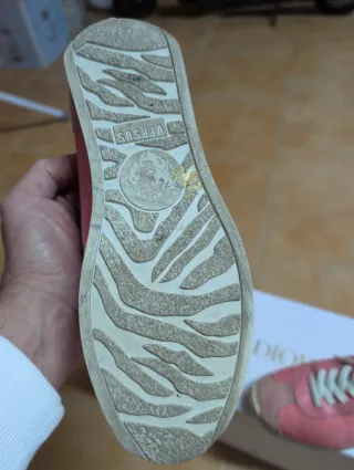 Zapatillas Deportivas Mujer Versace Rosa