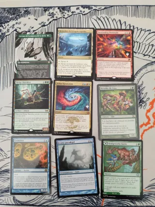 Lote 120 Cartas Magic Commander