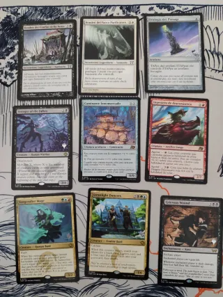 Lote 120 Cartas Magic Commander