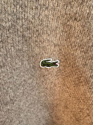 Jersey Lacoste Beige Talla L