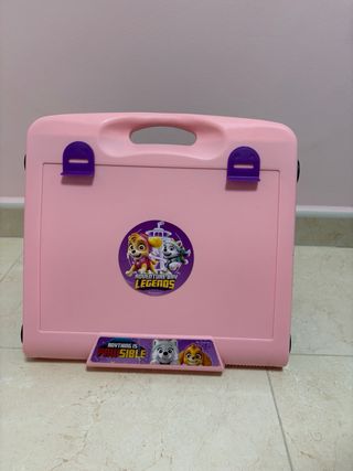 Maletín Pizarra Patrulla Canina Rosa