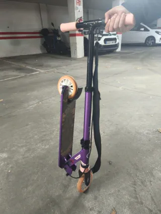 Patinete infantil morado Decathlon