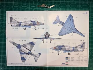 Maqueta Avión A-4M Skyhawk Adversary