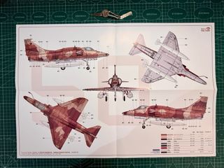 Maqueta Avión A-4M Skyhawk Adversary