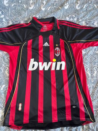 Camiseta AC Milan Retro 2006/2007 Adidas Talla XL
