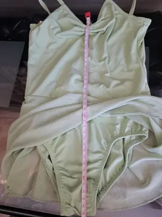 Maillot Ballet Verde Talla 6-8