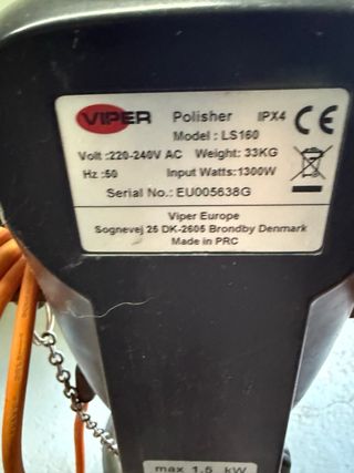 Pulidora VIPER LS 160