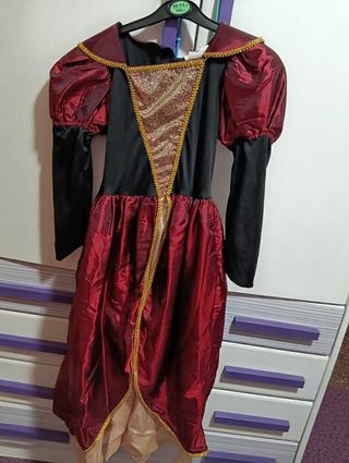 Disfraz Dama Medieval Talla 7-8 años