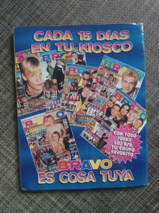 Álbum Cromos Oficiales Backstreet Boys 1997.Comple